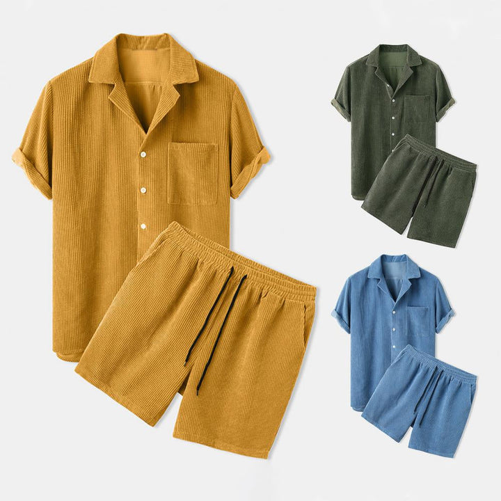 Two-Piece Summer Set for Men - Casual Comfort Designed for Summer Days