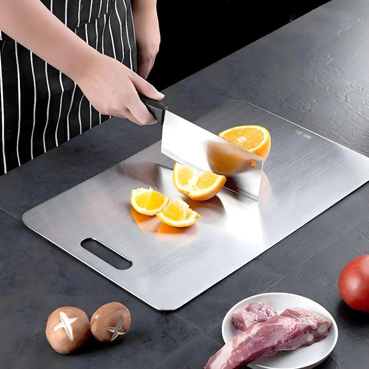 Premium Stainless Steel Cutting Board for Maximum Hygiene and Durability