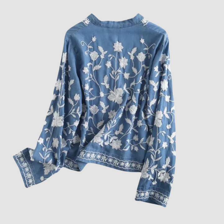 Bohemian Embroidered Women's Cardigan