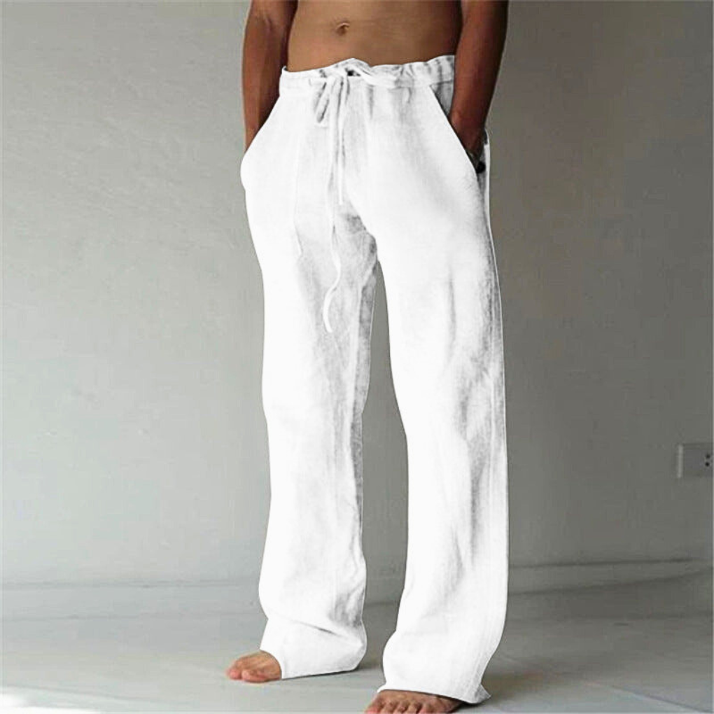 Men's Wide-Leg Lounge Pants