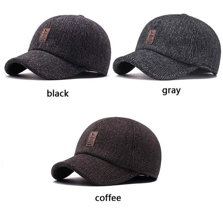 Classic Winter Hat | Nostalgic Wool Snap Cap
