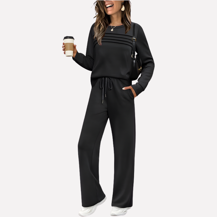 Women’s Casual Two-Piece Loungewear Ensemble