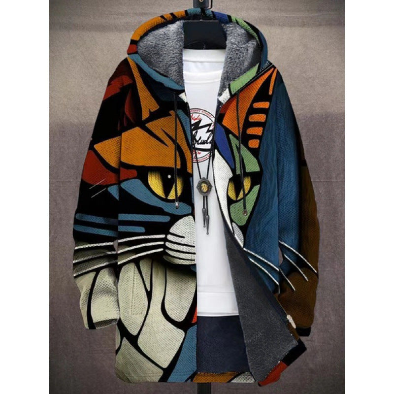 Men's Retro Colorblock Vest