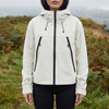 Women's Rain Jacket, Waterproof and Breathable – Short – with Adjustable Hem