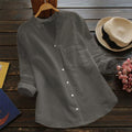 Women's Button-Down Blouse.