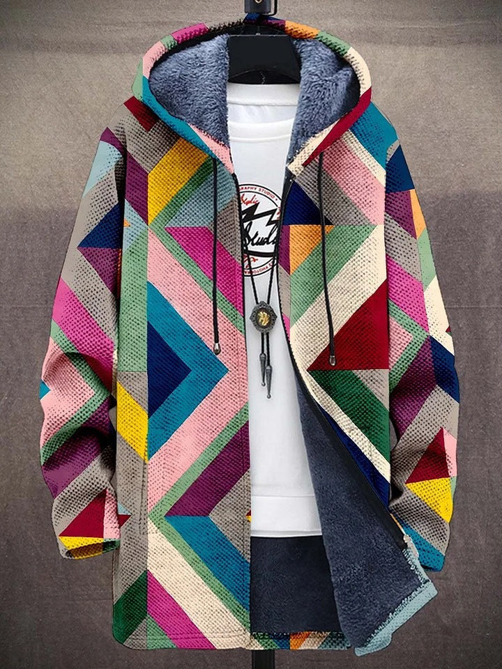 Men's Retro Colorblock Vest