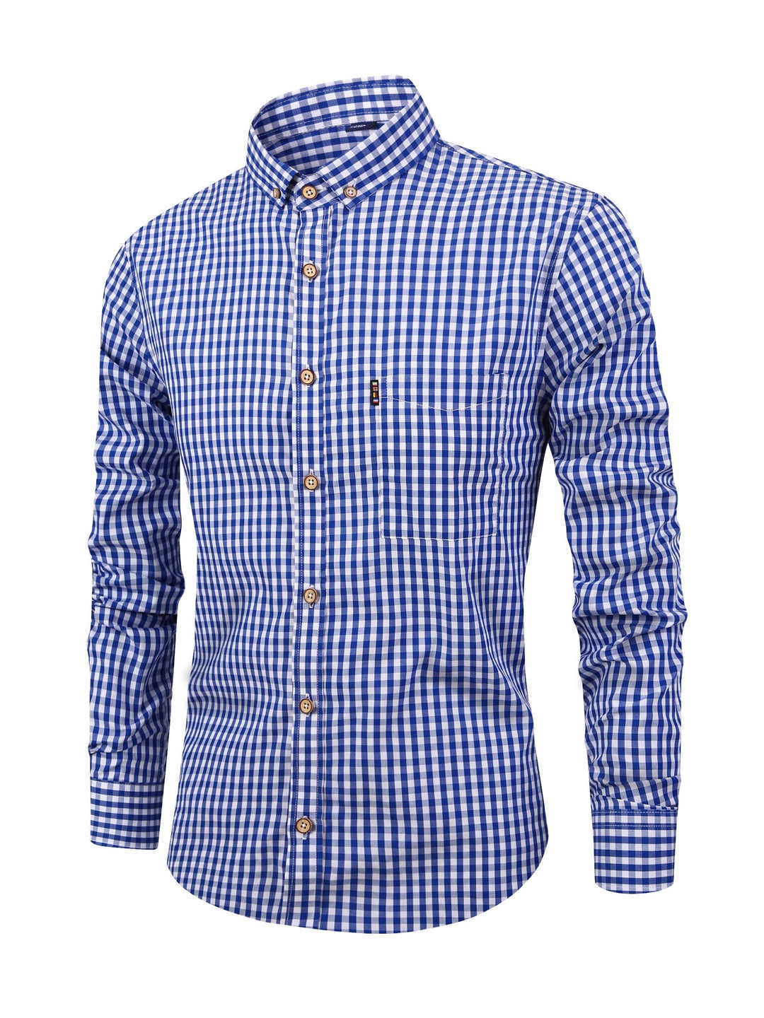 Men's Plaid Shirt with Comfortable Fit – Jules