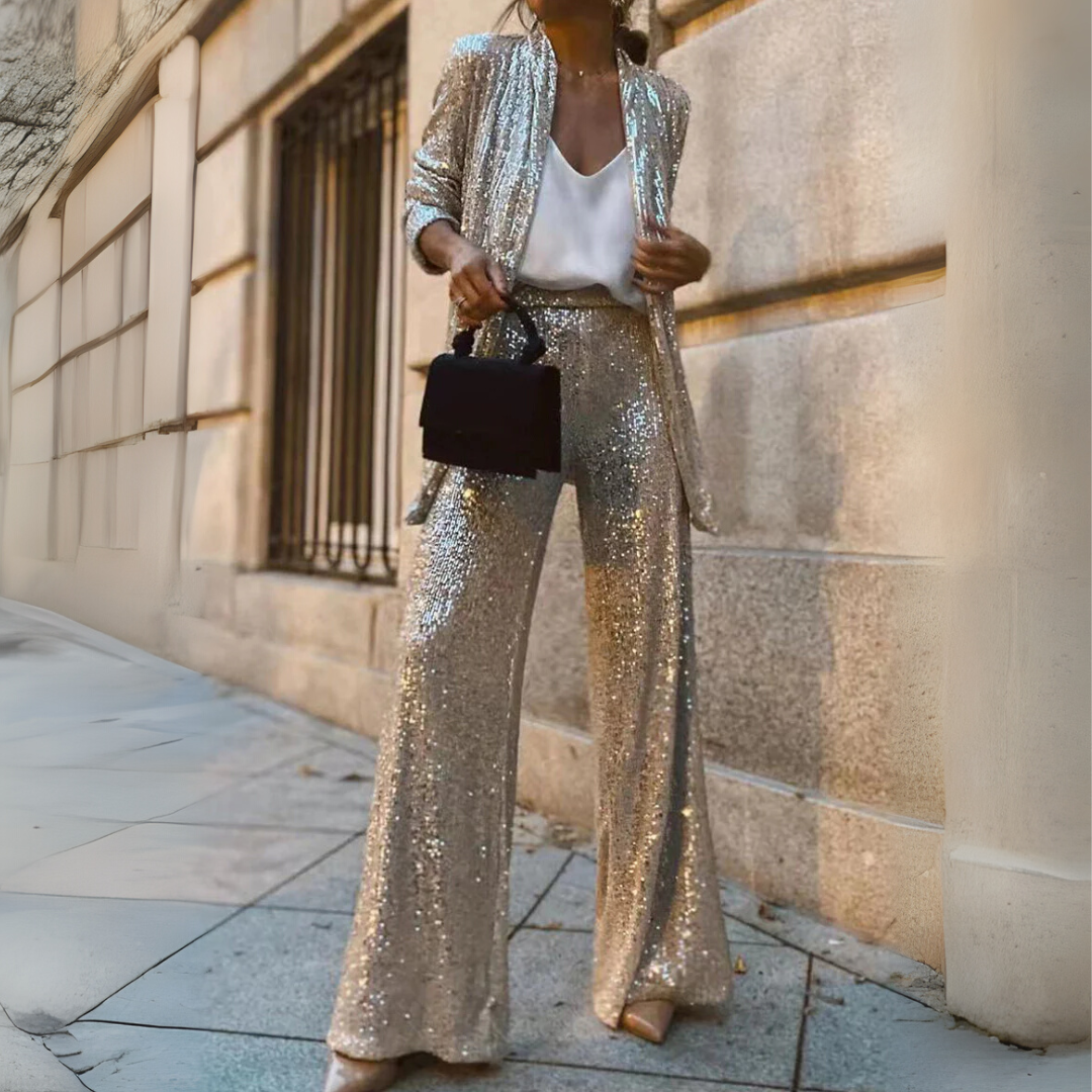 Change to Sparkling Cardigan - Elegant Holiday Style