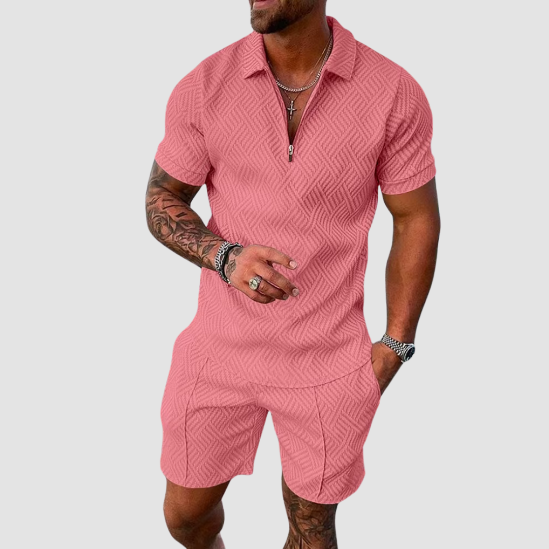 Two-Piece Summer Set for Men - Casual Comfort Designed for Summer Days