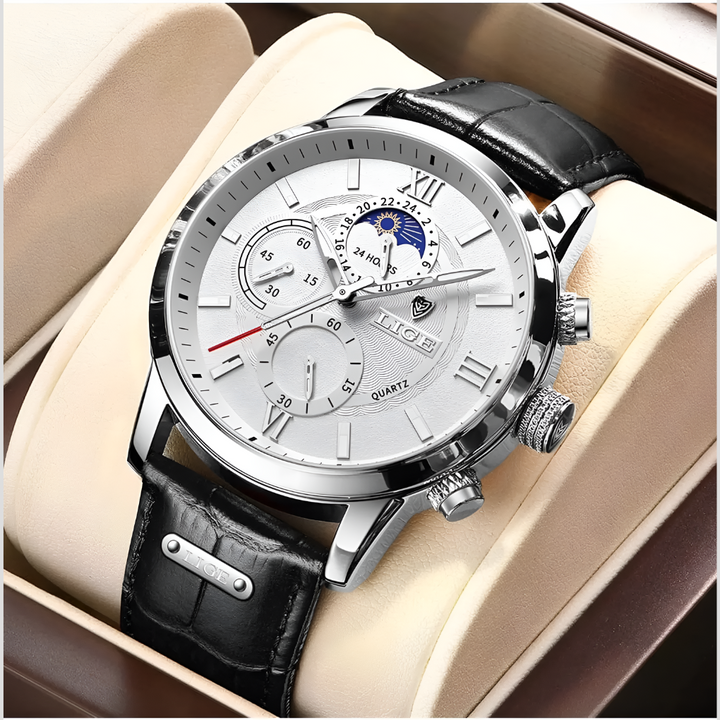 42mm Men's Classic Watch – Elegant and Functional