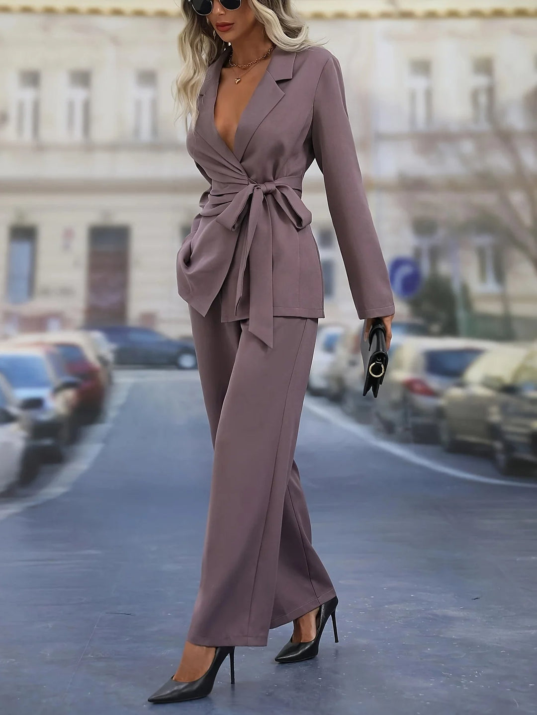 Women's Two-Piece Lounge Set – Effortless Comfort