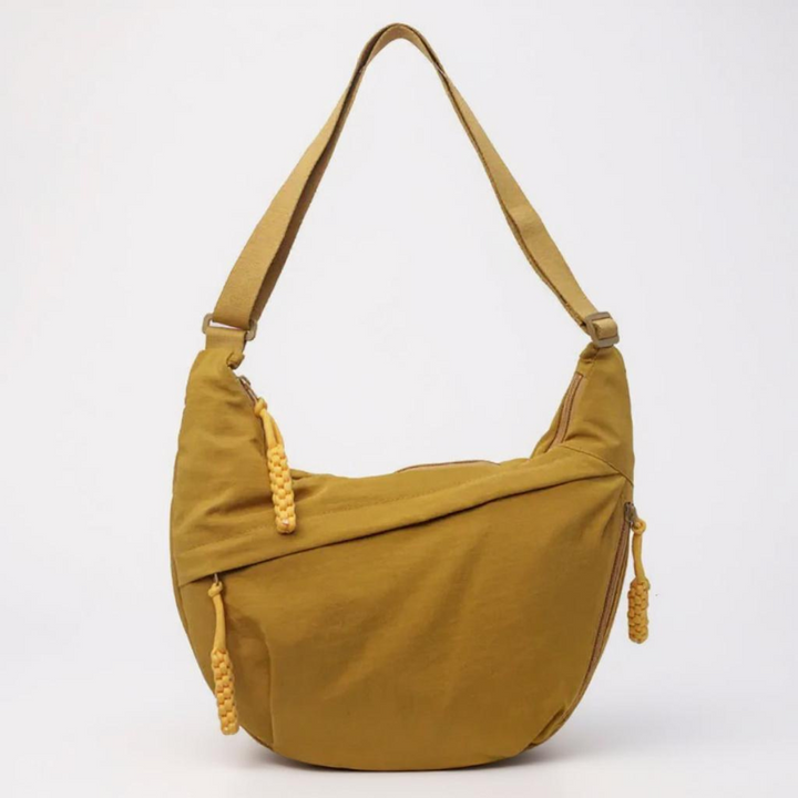Crescent Shoulder Bag – sustainable nylon with adjustable strap