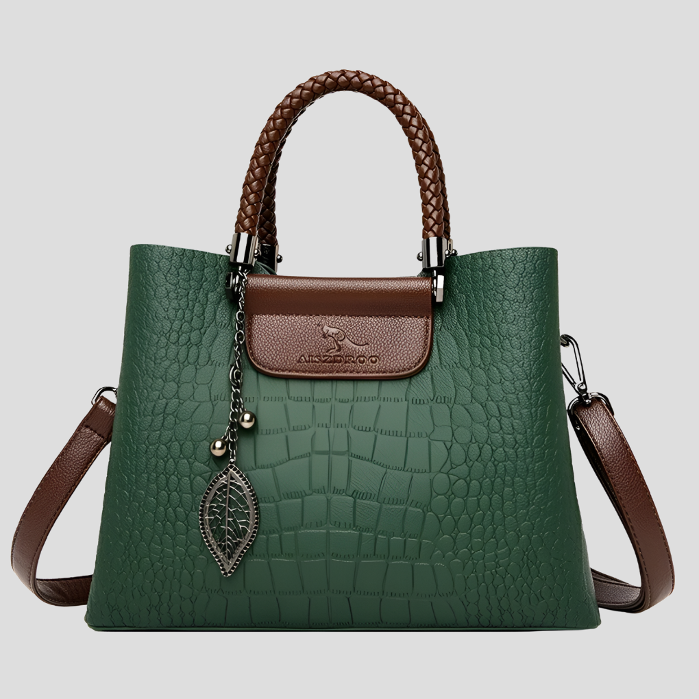 Lyudmila - Luxe Teak Handbag for women
