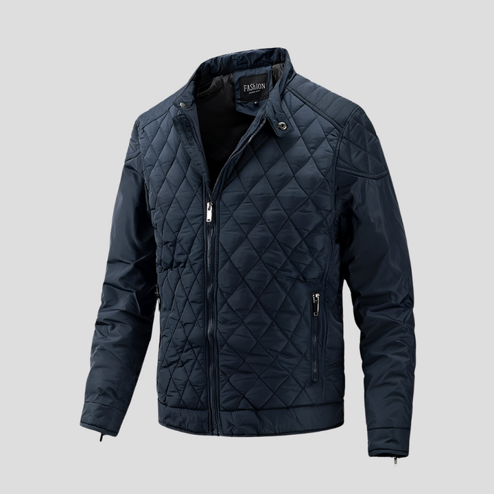 Men’s Smart-Casual Quilted Jacket – Transitional Comfort