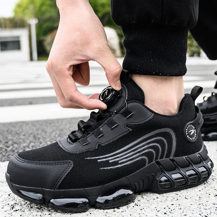 Men's Lace-Up Safety Work Shoes