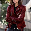 Vintage Biker Jacket for Women