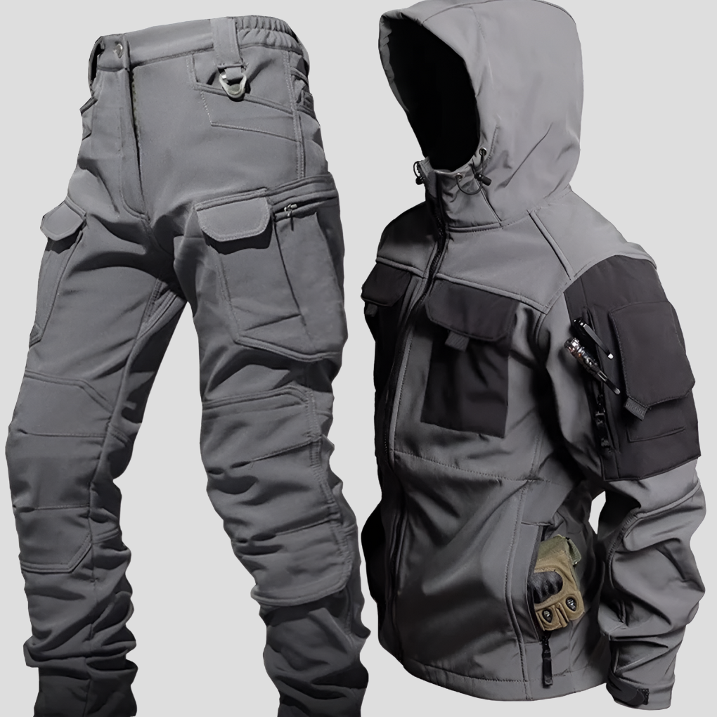 Men's Outdoor Jacket & Trousers Set