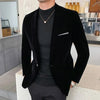 Luxury Velvet Blazer for Men