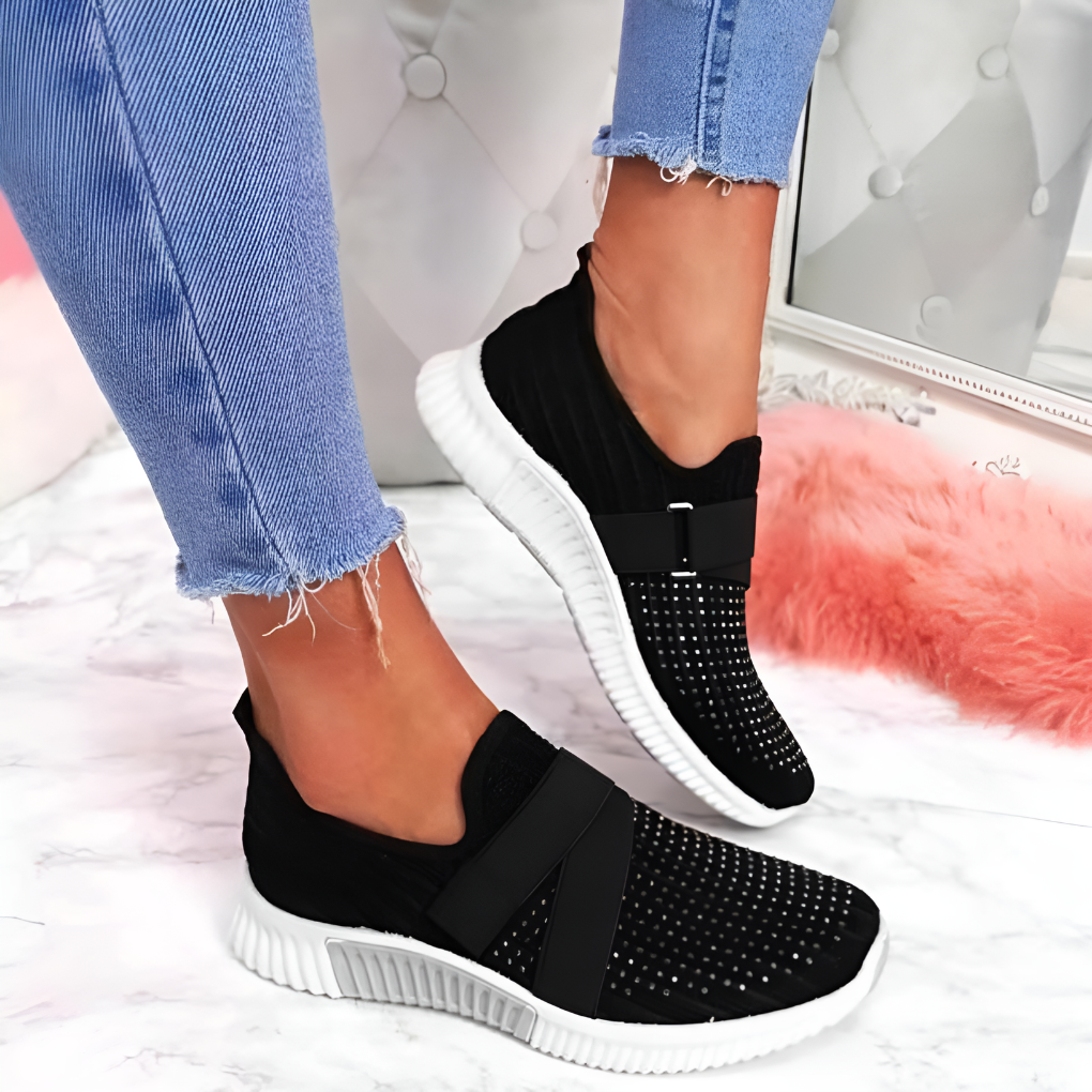 Women's T Strap Casual Flats