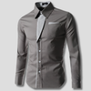 Men’s Long-Sleeve Dress Shirt – Classic Cotton Design