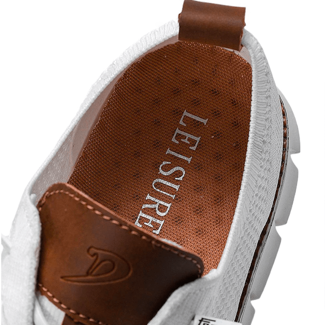 Breathable & Ultra-Comfortable Men's Sneakers in a Minimalist Design – Elias
