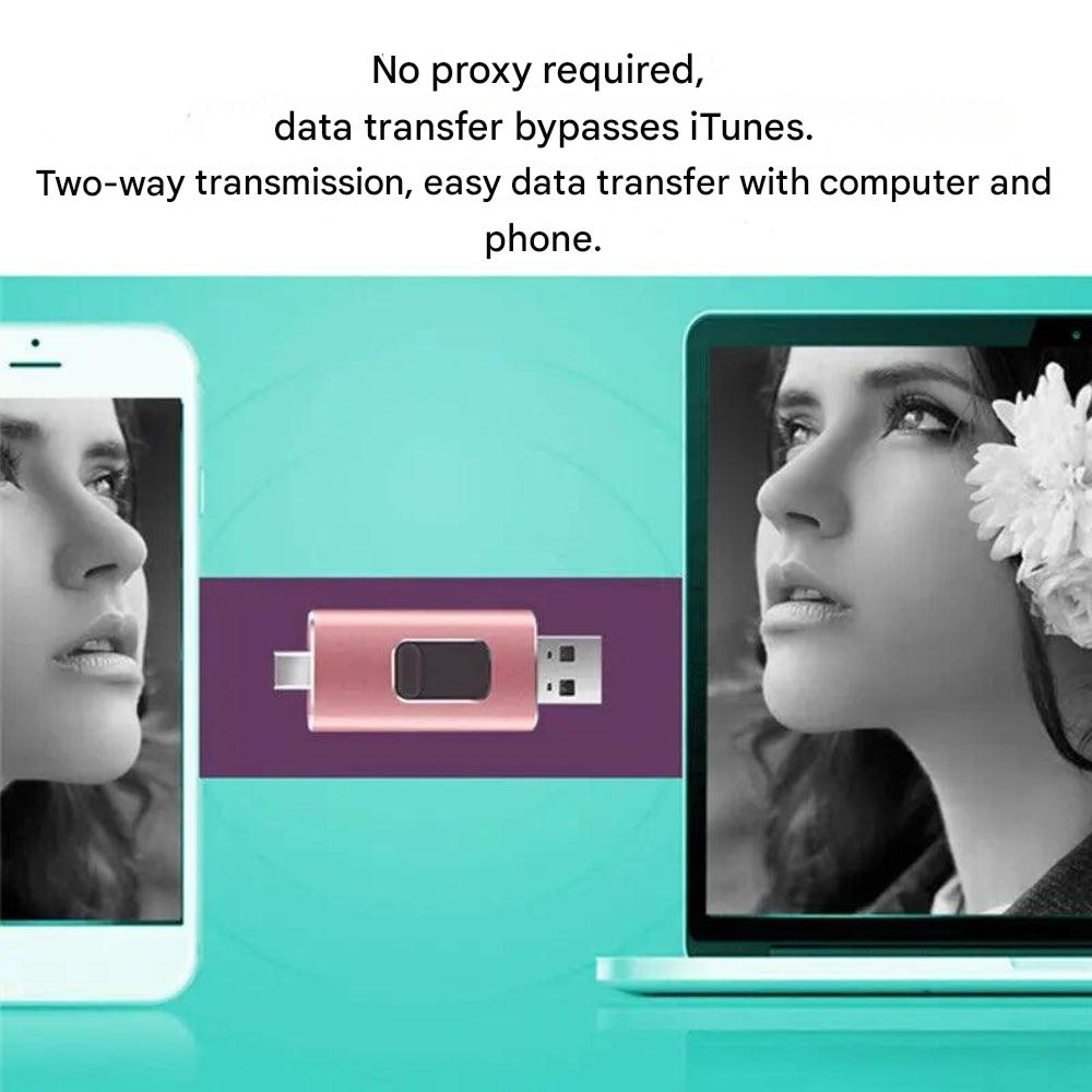 4-in-1 Flash Drive for Any Device - DataFlex