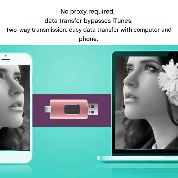 4-in-1 Flash Drive for Any Device - DataFlex