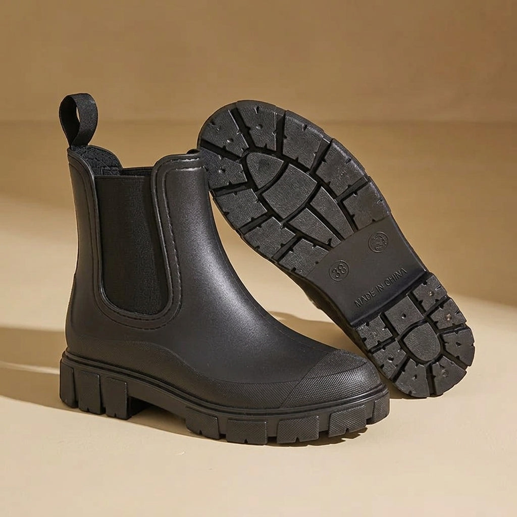 Women's Waterproof Wellies with Non-Slip Sole