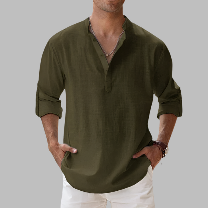 Men’s Relaxed Linen Summer Shirt