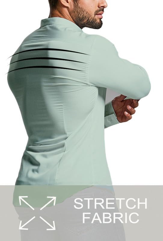 Men's Slim-Fit Wrinkle-Free Shirt for Spring 2026 – David