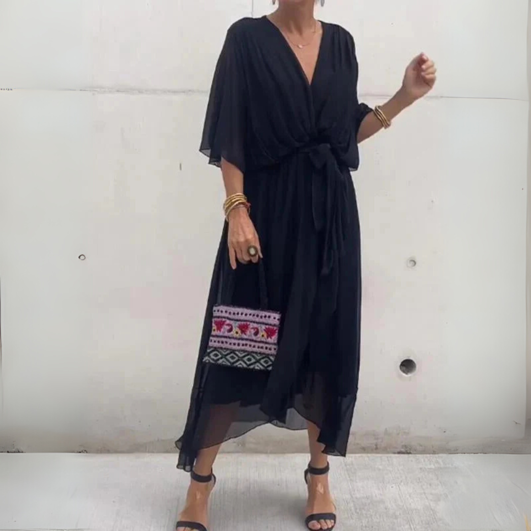 Women’s Elegant Lightweight Wrap Dress