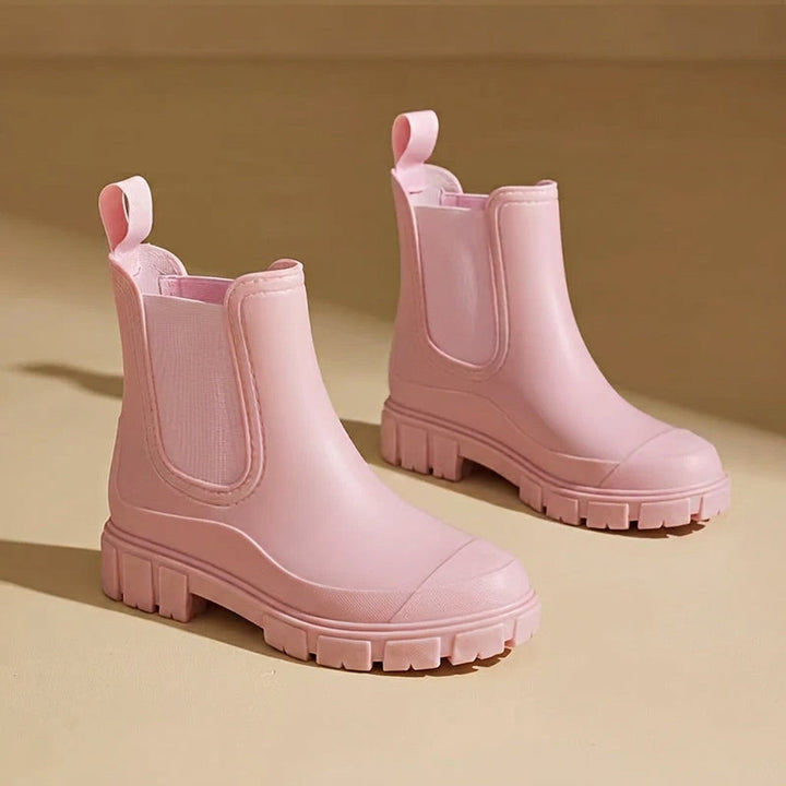 Women's Waterproof Wellies with Non-Slip Sole