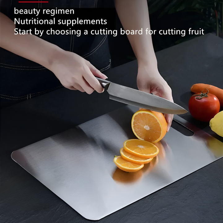 Stainless Steel Cutting Board - Easy to Clean