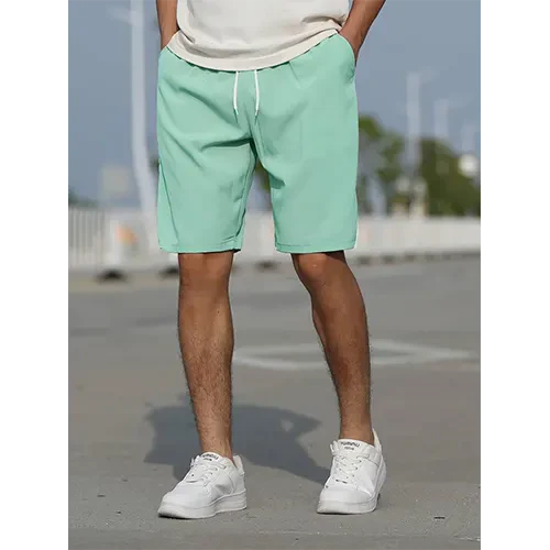 High-Rise Summer Shorts for Men