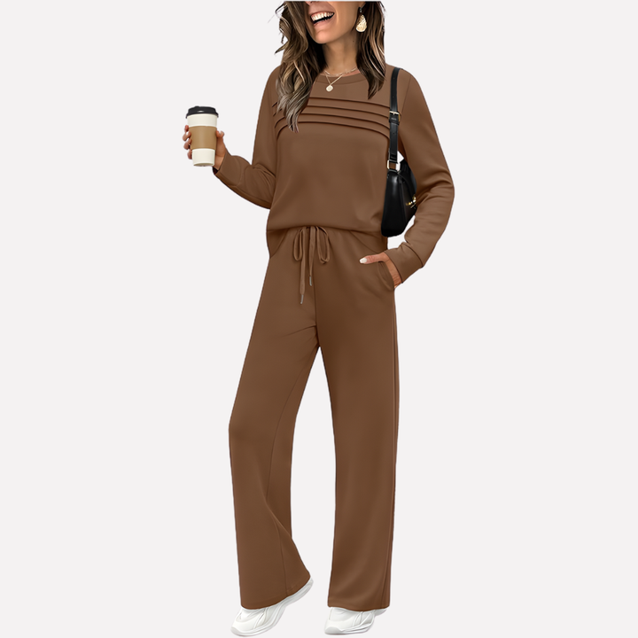 Women’s Casual Two-Piece Loungewear Ensemble