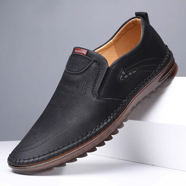 Men's Faux Leather Loafers