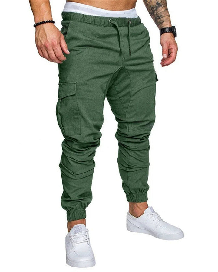 Rugged Multi-Pocket Cargo Joggers for Men