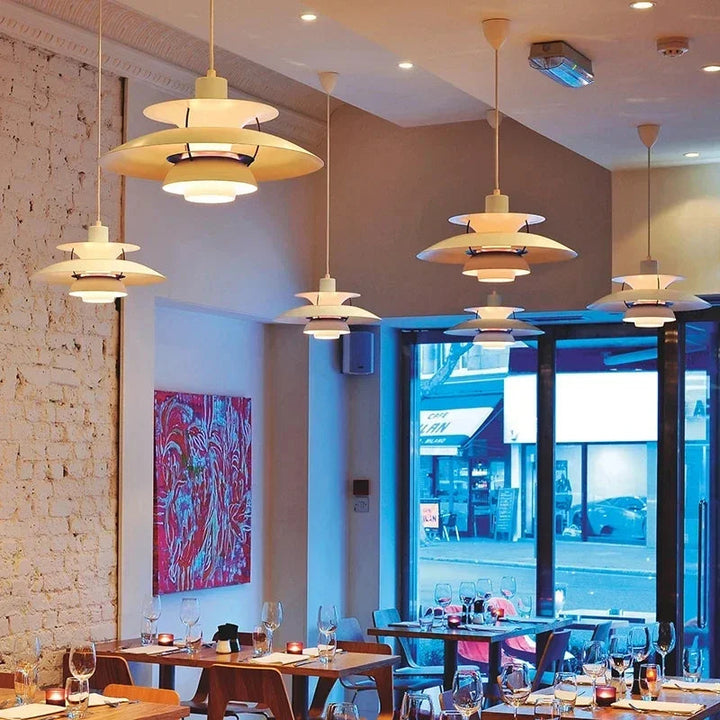 Modern Round LED Ceiling Light – Dimmable & Long-Lasting – Stylish Lighting for Living Room, Dining Room & Office