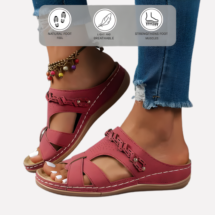Women's Summer Wedge Flip-Flops