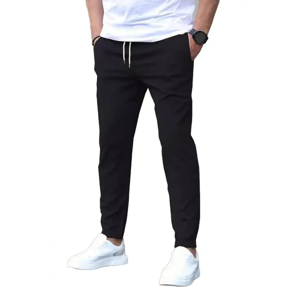 Men's Sporty Joggers with Pockets & Elastic Waistband