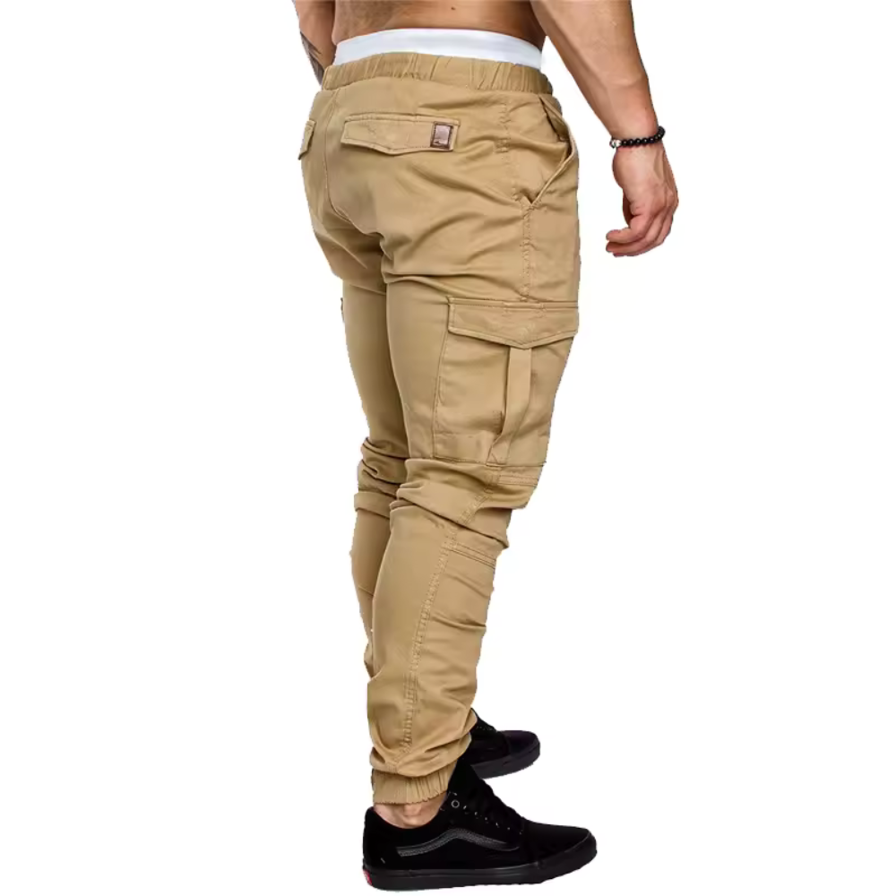 Rugged Multi-Pocket Cargo Joggers for Men