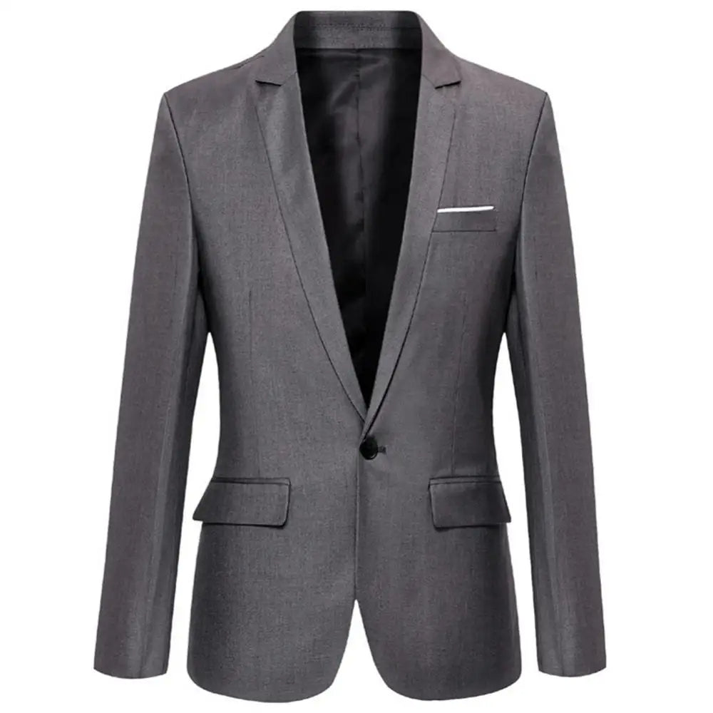 Slim Fit Business Blazer for Men