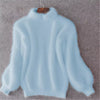 Mohair-Blend Turtleneck Sweater