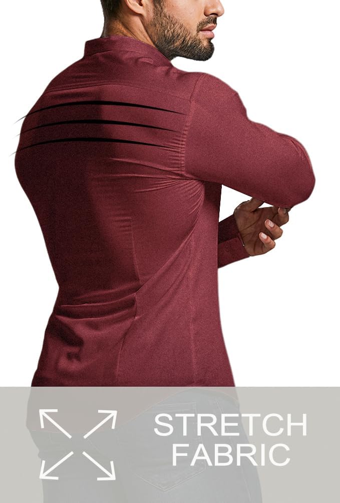Men's Slim-Fit Wrinkle-Free Shirt for Spring 2026 – David
