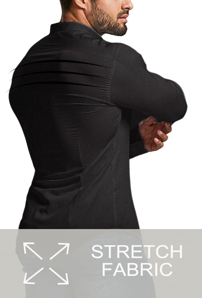 Men's Slim-Fit Wrinkle-Free Shirt for Spring 2026 – David