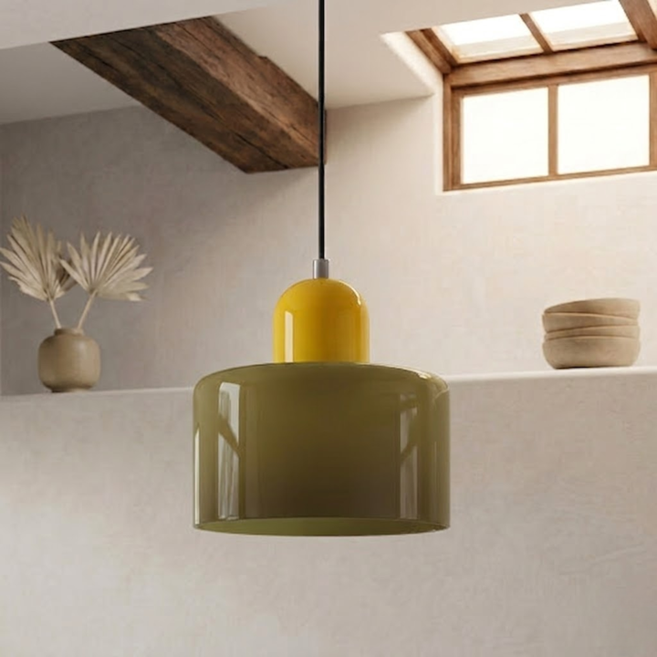 Ring Pendant Light with Extended Halo Design
