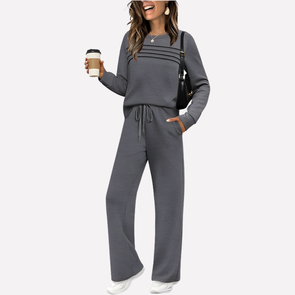 Women’s Casual Two-Piece Loungewear Ensemble