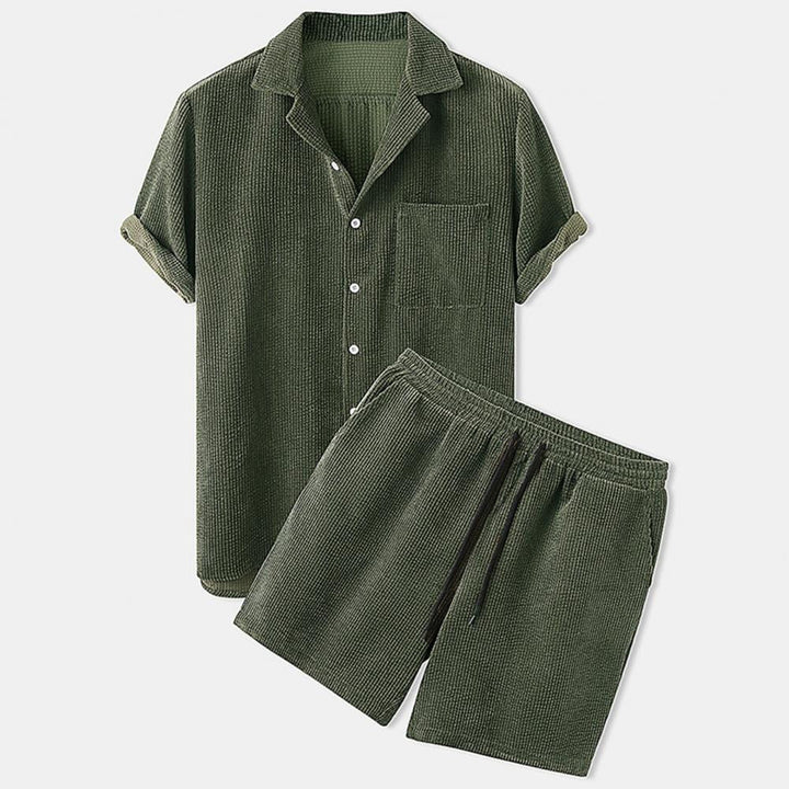 Men's Matching Shorts Outfit
