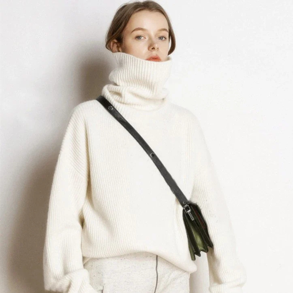 Women’s Oversized Turtleneck Sweater