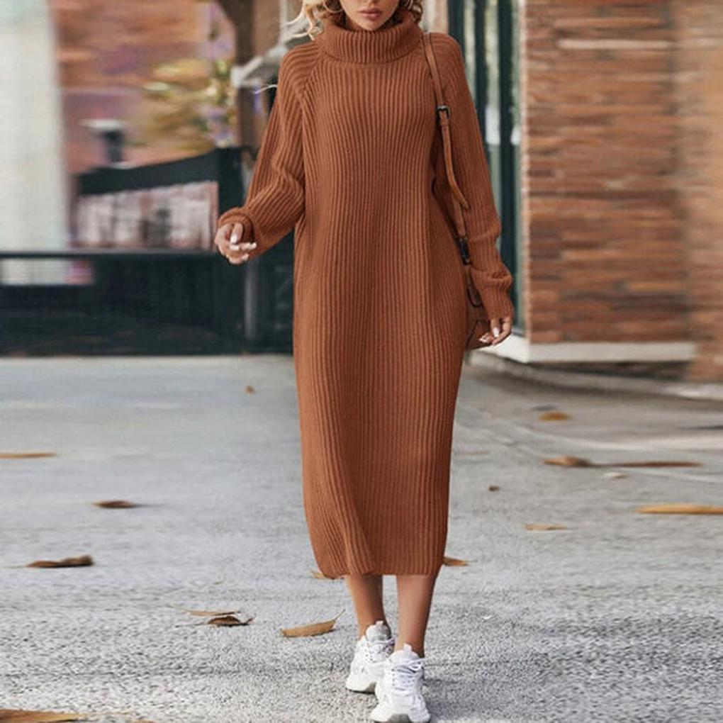 Women’s Knit Dress - Casual Knitwear